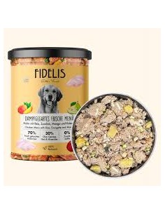 Canned Dog Food, FIDELIS, Chicken Menu with Zuchini and...