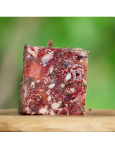 Fresh frozen food for dogs, BEEF with tripe, ground, 500 g