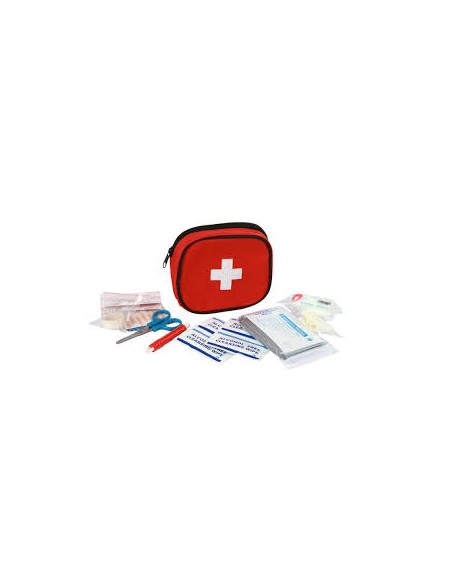 First aid kit, KERBL PET, red, 15x13x4 cm