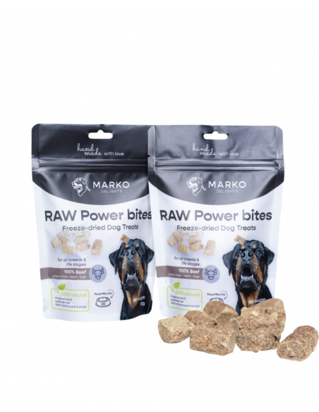 Liofilizēti kārumi MARKO DELIGHTS POWER BITES 50 gr