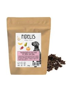 Kārumi suņiem FIDELIS - zirgs ar ķirbi un bumbieriem, 100 g