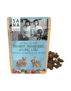 Treats for dogs SANA - Mini training bones, with Rabbit,...