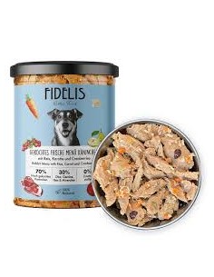 Canned Dog Food, FIDELIS, Rabbit with Rice, Carrots and...