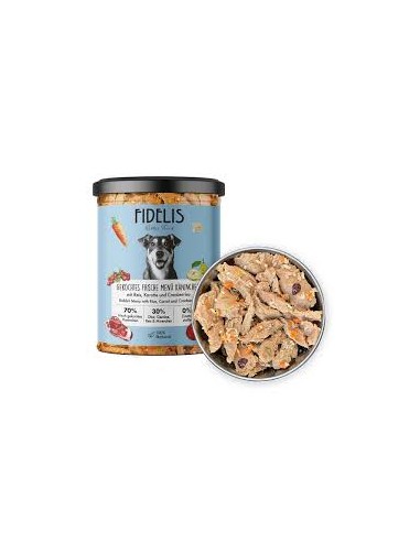 Canned Dog Food, FIDELIS, Rabbit with Rice,...