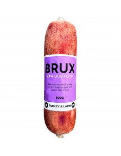 Raw Dog Food BRUX - TURKEY & LAMB, 500gr