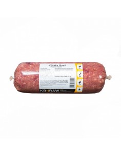 Raw dog Food, KB BARF, Minced Quail, 1kg