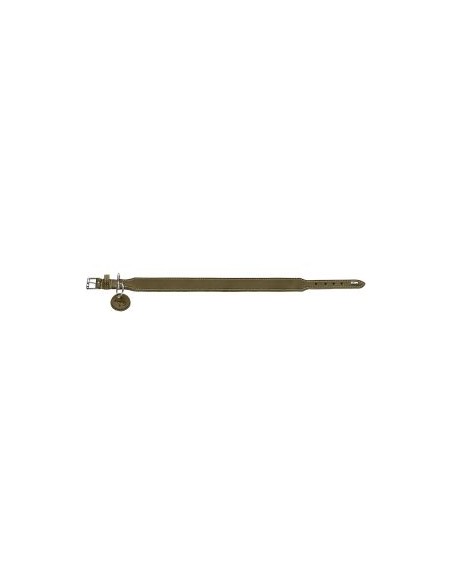 Dog collar, HUNTER AALBORG Extra wide, Olive