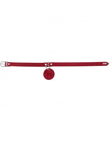 Dog collar, HUNTER AALBORG, red