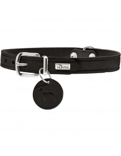 Dog collar, HUNTER AALBORG, black
