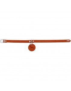 Dog collar, HUNTER AALBORG, orange 2