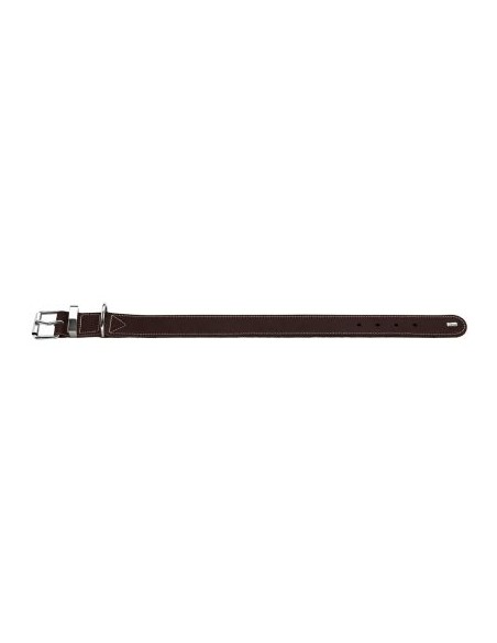 Dog collar, HUNTER Aalborg Special, Dark brown
