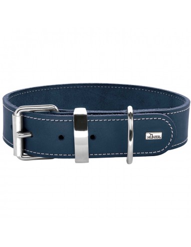 Dog collar, HUNTER Aalborg Special, dark blue