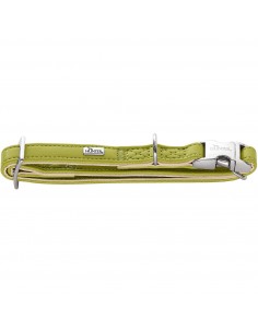 Dog collar, HUNTER Amalfi Alu-Strong, green