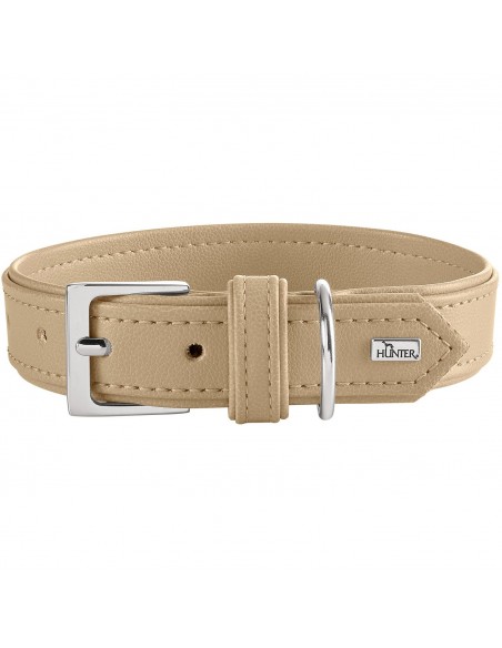 Dog collar, HUNTER Amalfi, tan