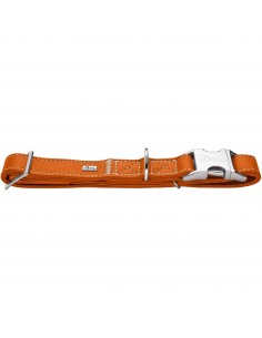 Dog collar, HUNTER Cannes Alu-Strong, orange