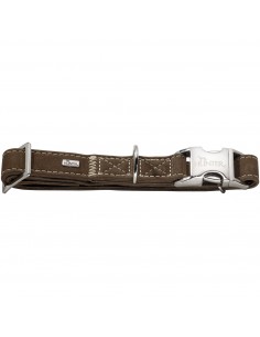 Dog collar, HUNTER Hunting Alu-Strong, brown