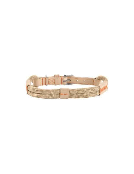 Dog collar, HUNTER Malia, Tan/Natural