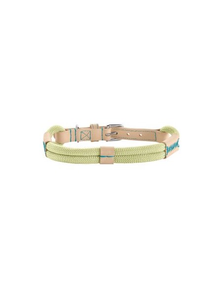 Dog collar, HUNTER Malia, Mint/Nature