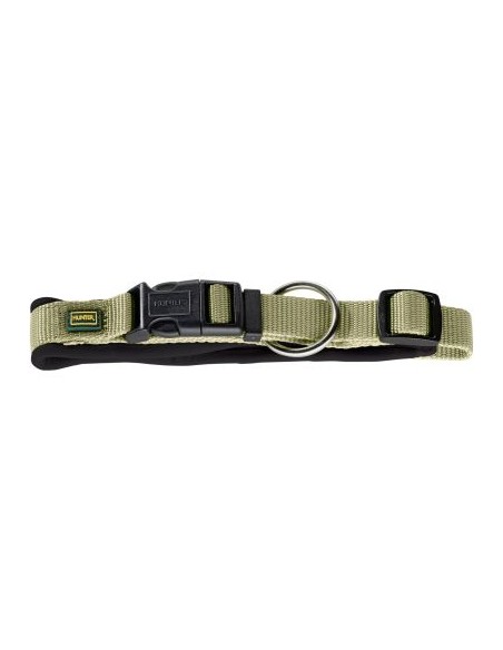 Dog collar, HUNTER Neopren Vario Plus, olive/black