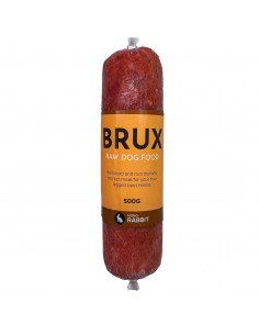 Raw Dog Food BRUX - RABBIT MONO protein, 500gr