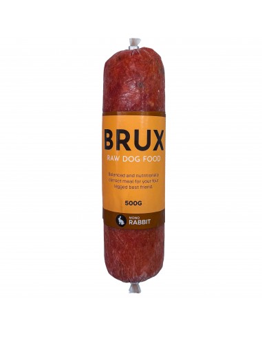 Raw dog food BRUX -MONO Rabbit, 10 x 500gr.