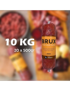 BRUX svaigā barība suņiem MONO TRUSIS, 10kg, (20x500gr)
