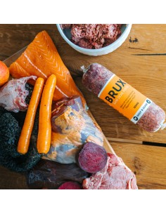 Svaigā barība suņiem BRUX LIELLOPS un PĪLE, 500gr 2