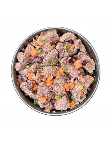 Canned dog food, FIDELIS, Duck Menu with Sweet...