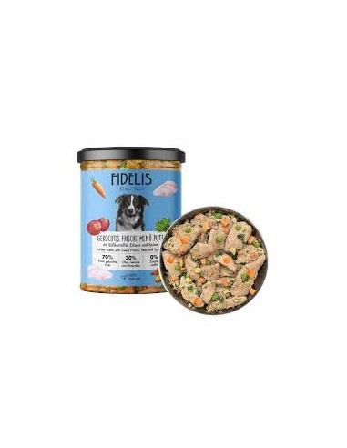 Canned dog food, FIDELIS, Turkey Menu with...