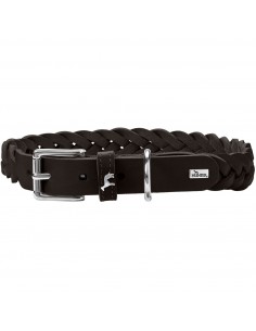Dog collar, HUNTER,Solid Education Special, black