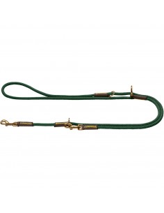 Training leash, HUNTER, Malia, dark green/dark brown 2
