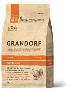 Dry food for cats, GRANDORF, Lamb&Turkey, for Adult...
