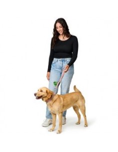 Training leash, HUNTER, 5in1 Malibu, light pink 2
