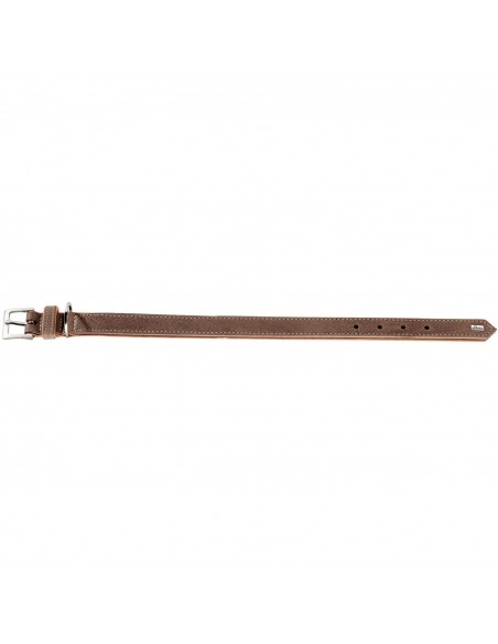 Dog collar, HUNTER, Porto, tabacco/cognac