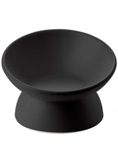 Ceramic cat bowls, StyleCats, Langa, Ø 14 cm, black, 2...