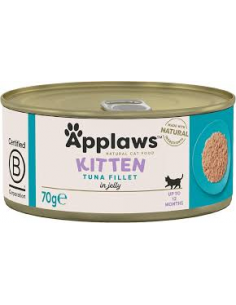 Canned food for kittens APPLAWS - Tuna fillet in jelly,...