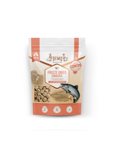 Freeze dried dog treats, BEMO, 100% Salmon, 70g