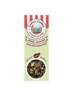 COOKA's COOKIES MUSSEL MUNCHIES, Air dried treats, 70gr