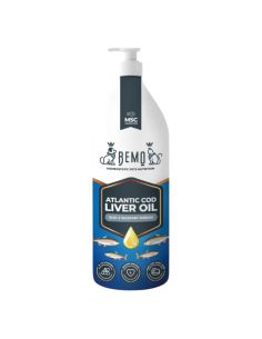 Food supplement, BEMO - Atlantic cod liver oil, 250 gr.