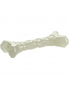 Dog toy, HUNTER, Aqua Kisa bone, white, 10cm