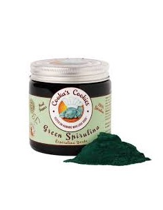 COOKA's COOKIES, GREEN SPIRULINA, meal booster, 45g.