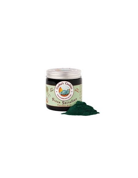 COOKA's COOKIES, GREEN SPIRULINA, meal booster, 45g.