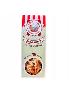COOKA's COOKIES SHRIMP NIBBLES, Air dried treats, 150gr