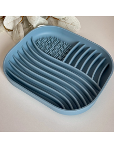 Lick mat, DOGGOTIQUE, Slow Feeding, 20x18x3cm, blue
