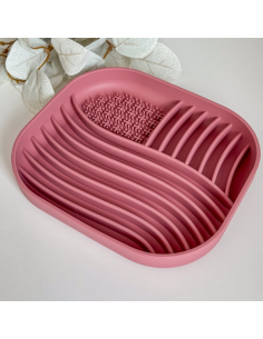Lick mat, DOGGOTIQUE, Slow Feeding, 20x18x3cm, pink