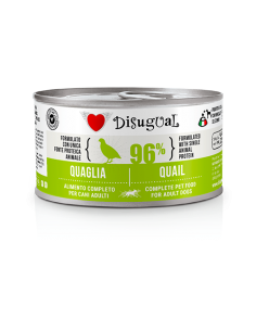 Canned Puppy Food, DISUGUAL, Quail, 150g.