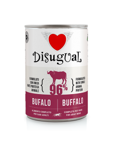 Canned Puppy Food, DISUGUAL, Buffalo, 400g.