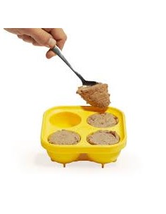 Suņu gardumu forma, WOOF, Pupsicle treat tray, dzeltena, L 2