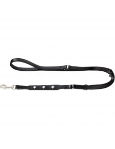 Dog Leash, HUNTER, Swiss, 18/200, black