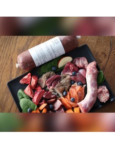 Sabalansēta maltīte LIELLOPS TĪTARS LASIS 500 g, Swissy Raw 2